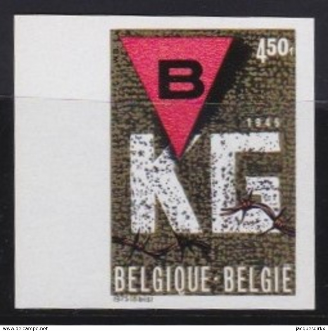 Belgie   .  OBP  .    1768       .   Ongetand / Non-dentelé    ,    **  .   Postfris  .   /   Neuf SANS Charnière - Nuovi