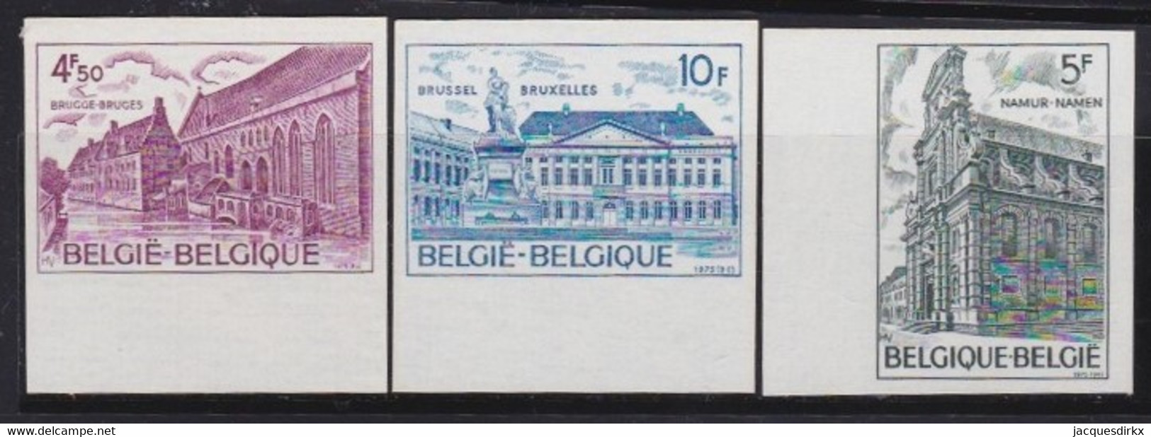 Belgie   .  OBP  .    1769/1771        .   Ongetand / Non-dentelé    ,    **  .   Postfris  .   /   Neuf SANS Charnière - Nuovi