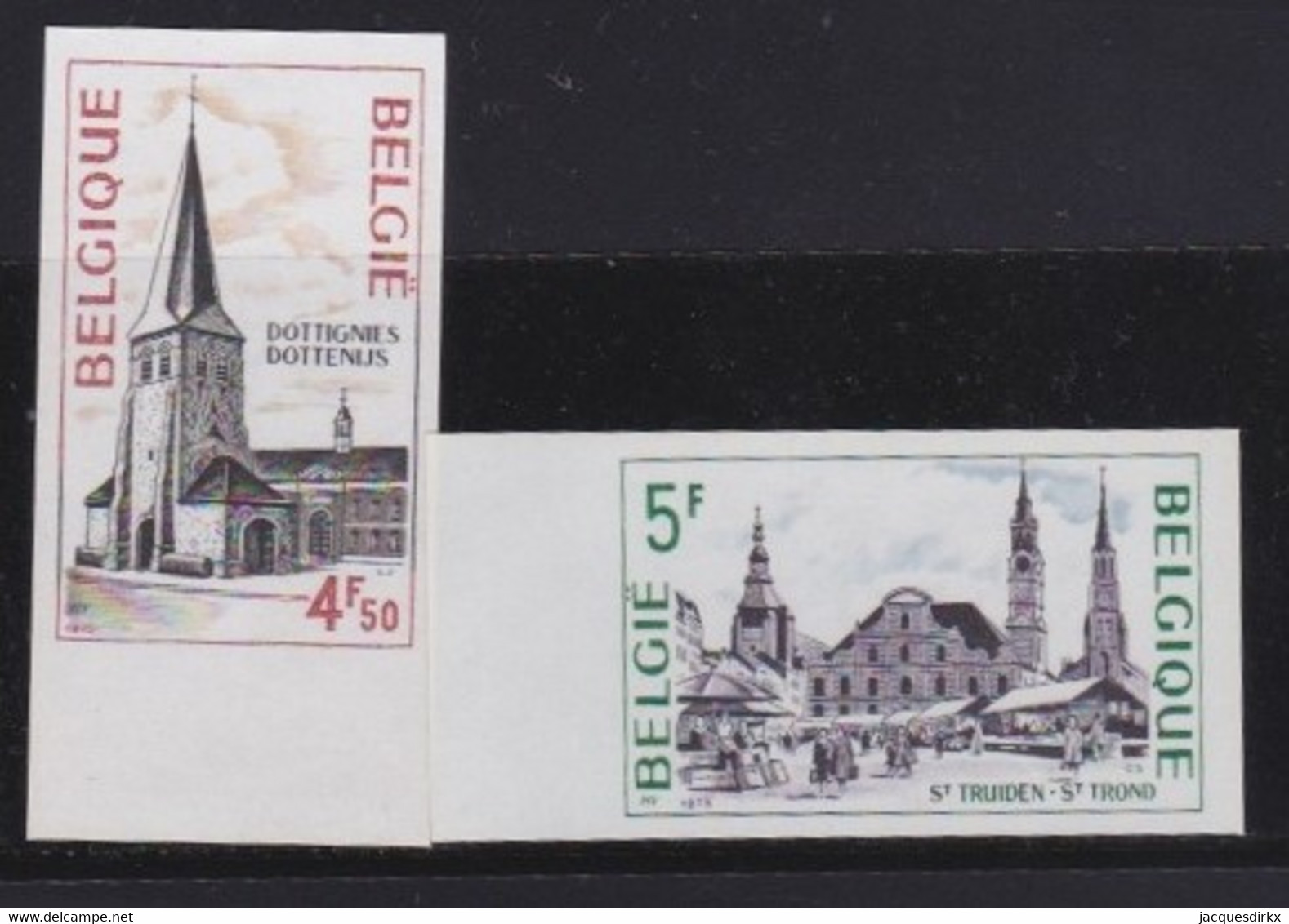Belgie   .  OBP  .    1772/1773       .   Ongetand / Non-dentelé    ,    **  .   Postfris  .   /   Neuf SANS Charnière - Unused Stamps