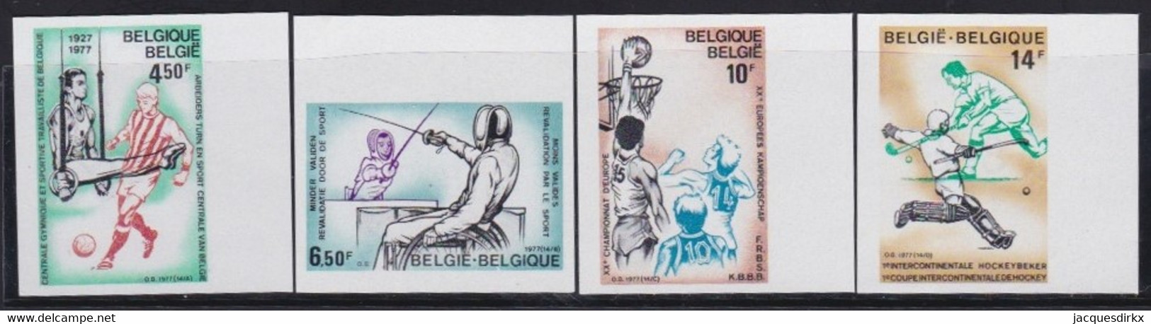 Belgie   .  OBP  .   1863/1866       .   Ongetand / Non-dentelé    ,    **  .   Postfris  .   /   Neuf SANS Charnière - Unused Stamps