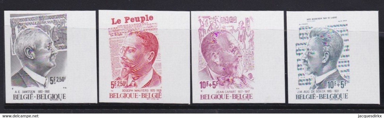 Belgie   .  OBP  .   1877/1880      .   Ongetand / Non-dentelé    ,    **  .   Postfris  .   /   Neuf SANS Charnière - Unused Stamps