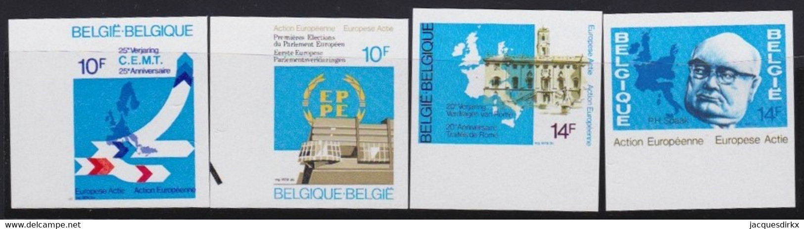 Belgie   .  OBP  .     1884/1887       .   Ongetand / Non-dentelé    ,    **  .   Postfris  .   /   Neuf SANS Charnière - Unused Stamps