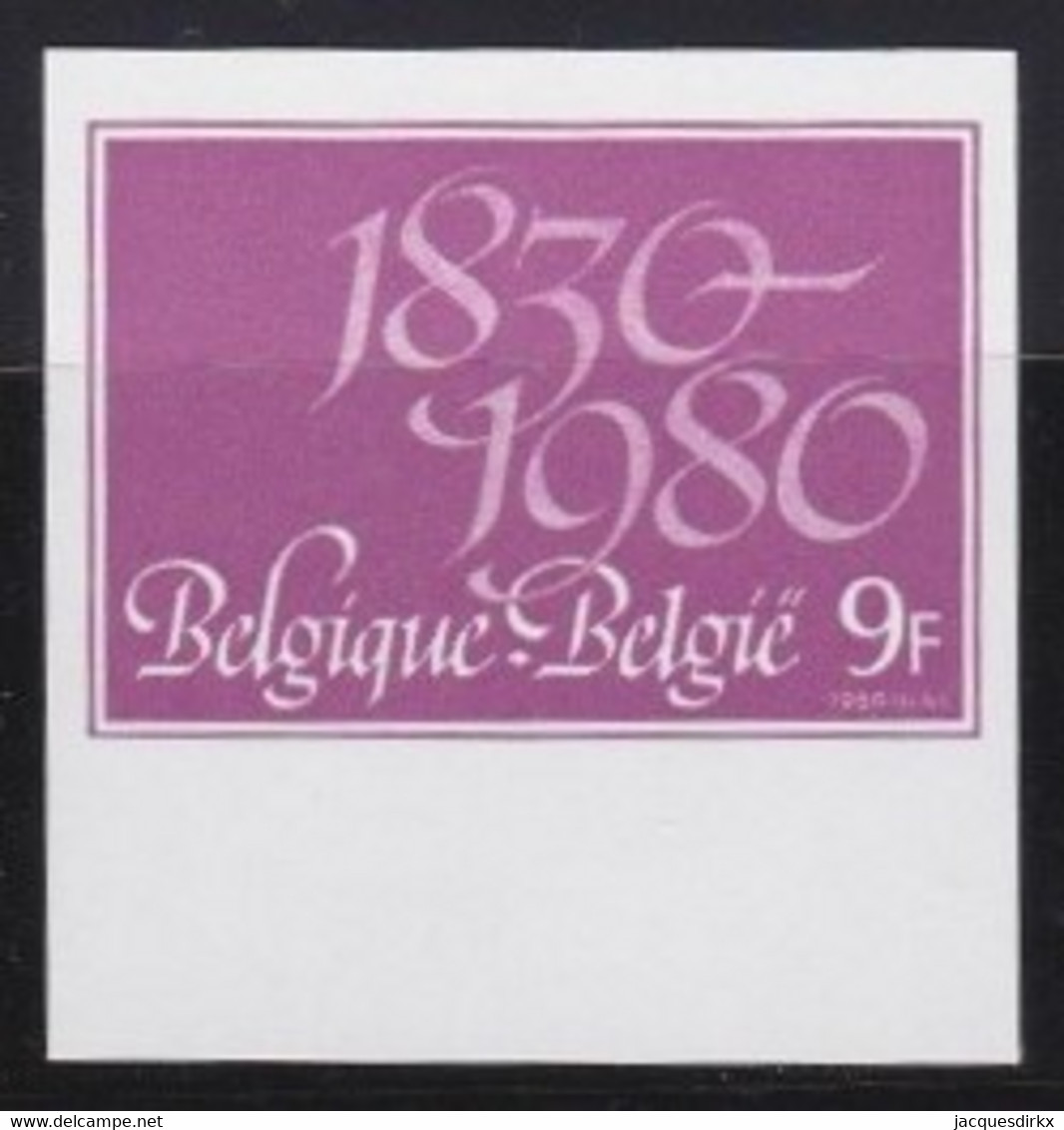 Belgie   .  OBP  .     1961     .    Ongetand / Non-dentelé    ,    **  .   Postfris  .   /   Neuf SANS Charnière - Ongebruikt
