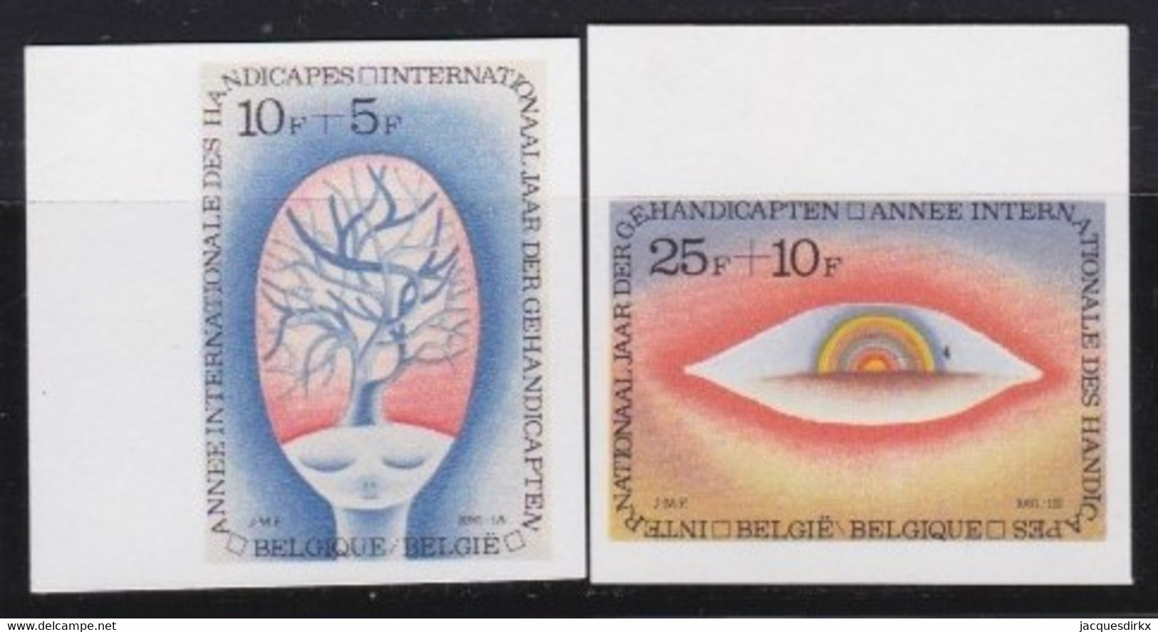 Belgie   .  OBP  .   1999/2000    .    Ongetand / Non-dentelé    ,    **  .   Postfris  .   /   Neuf SANS Charnière - Unused Stamps