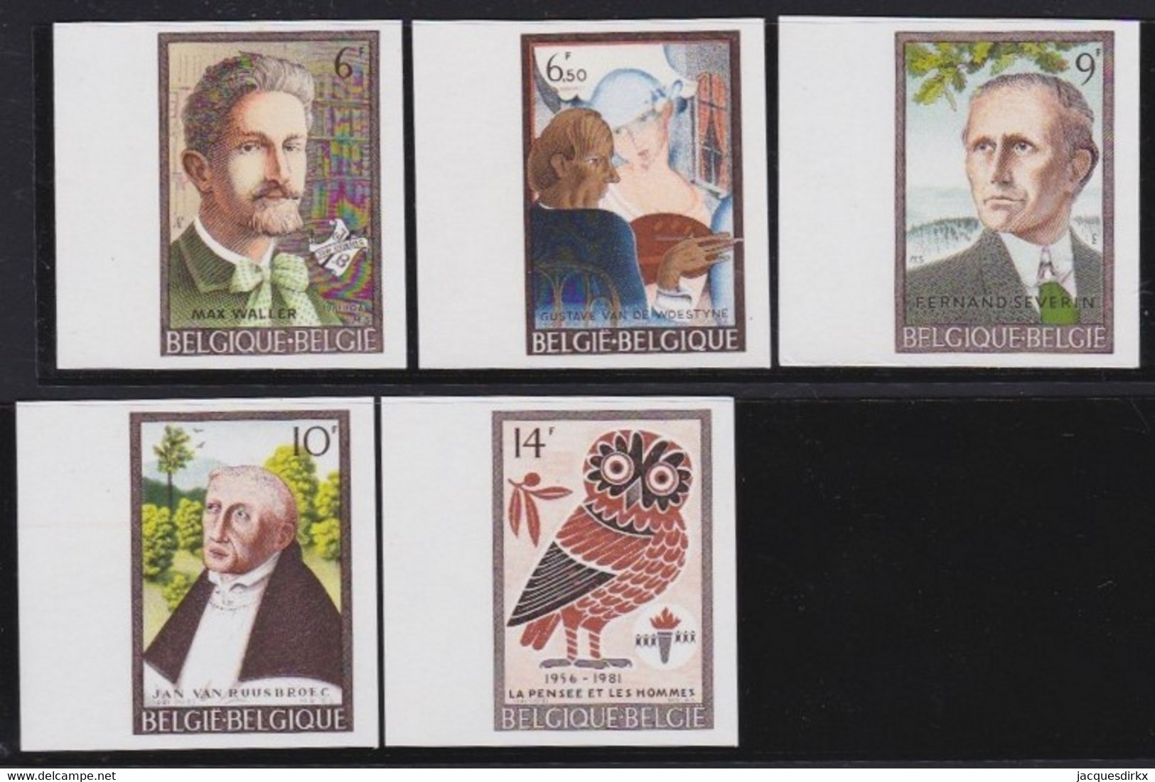 Belgie   .  OBP  .    2025/2029    .    Ongetand / Non-dentelé    ,    **  .   Postfris  .   /   Neuf SANS Charnière - Unused Stamps