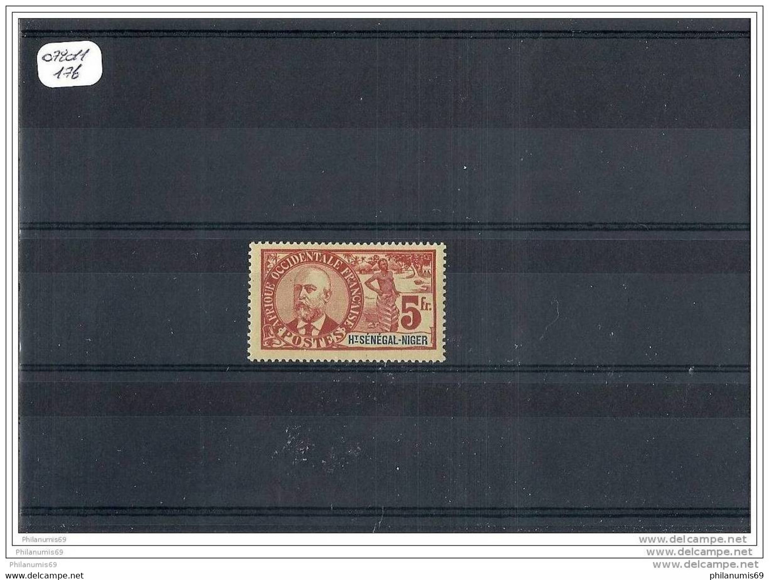 YT N° 17 NEUF AVEC CHARNIERE * GOMME D'ORIGINE TTB - Unused Stamps