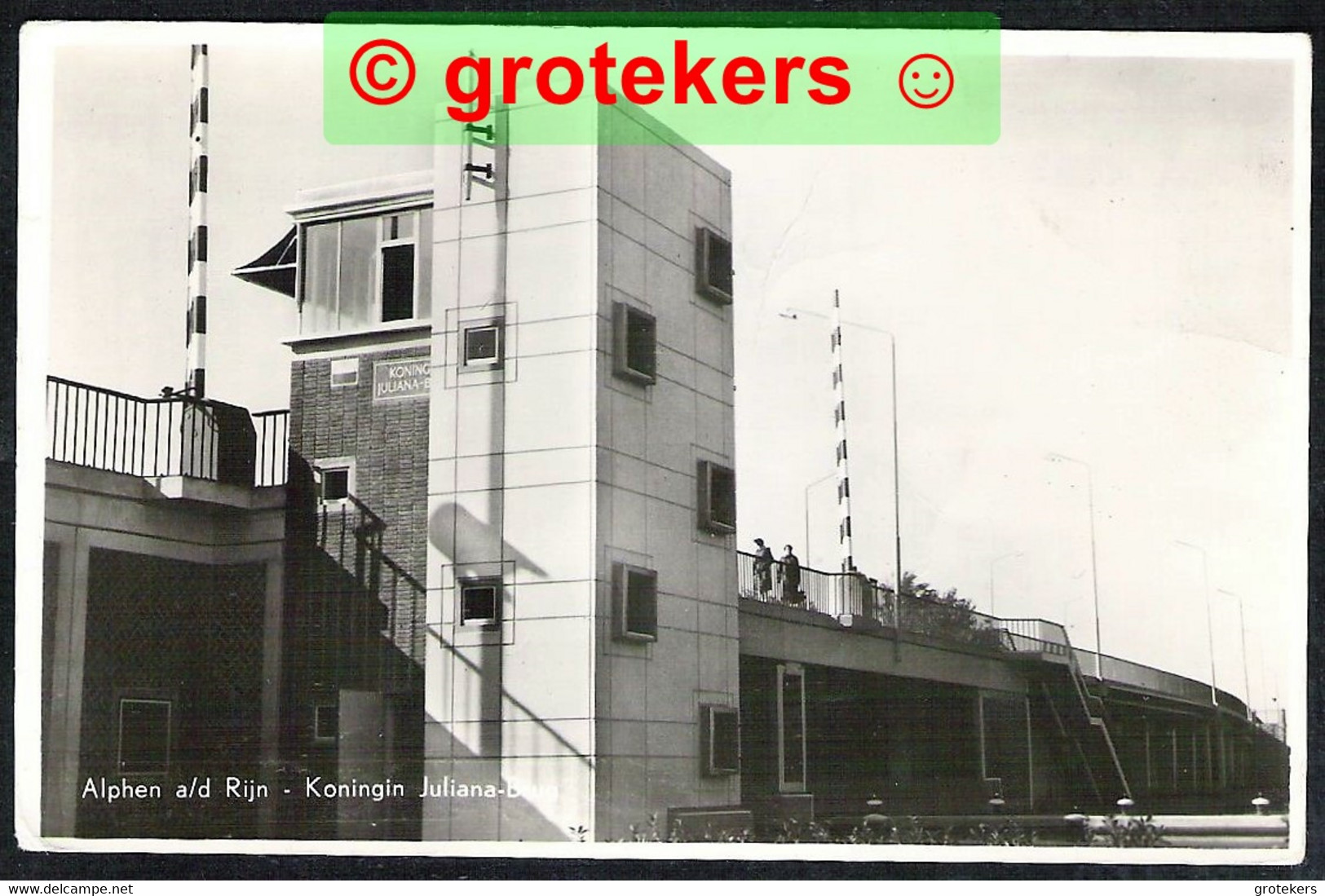 ALPHEN AAN DE RIJN Koningin Juliana Brug  1954 - Alphen A/d Rijn