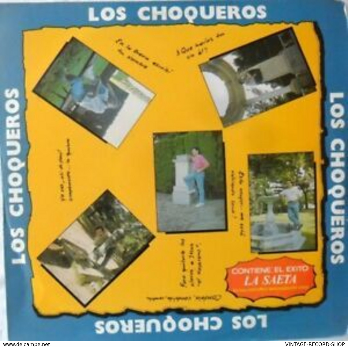 LOS CHOQUEROS - LP/ SALSA -LA SAETA-SONO-RODVEN 1991-COLLECTIBLE-RARE LATIN MUSIC - World Music