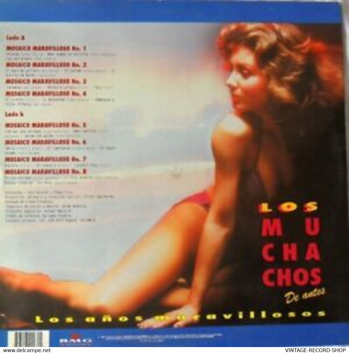 LOS MUCHACHOS DE ANTES-LOS AÑOS MARAVILLOSOS-MOSAICO MARAVILLOSO 1 TO 7 BMG LP - World Music