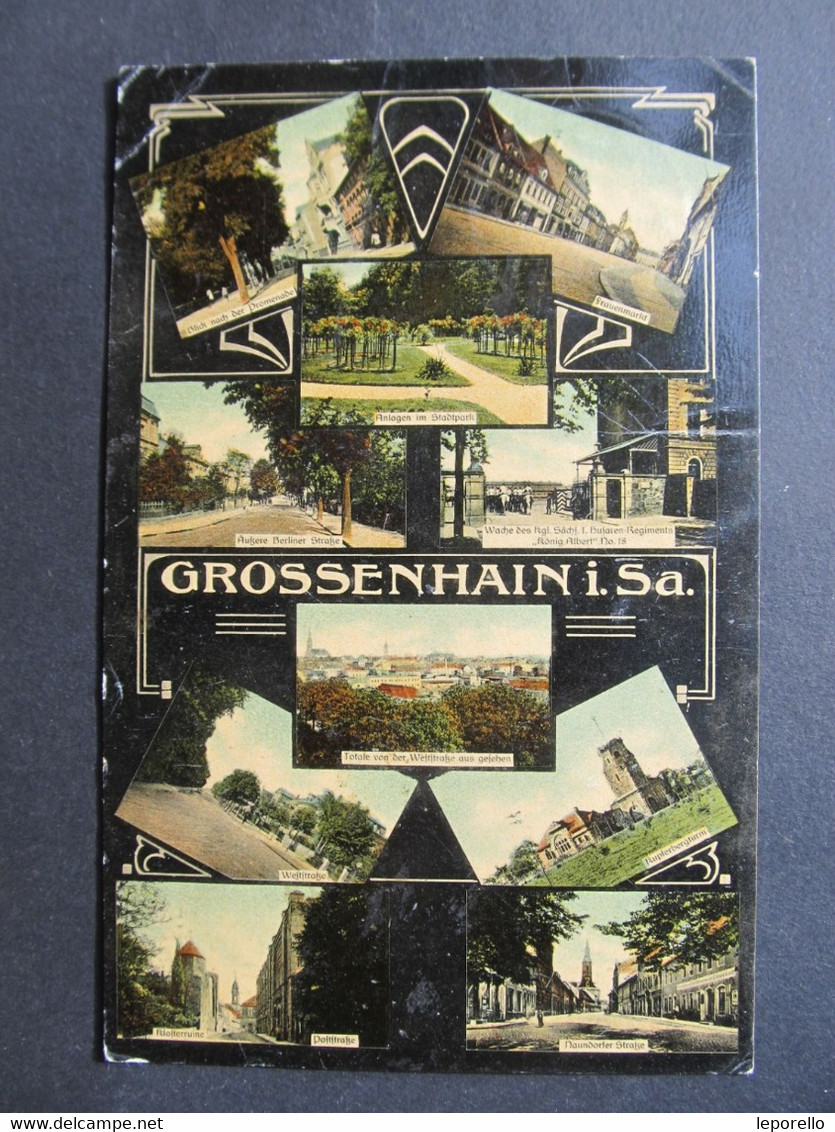 AK Großenhain Kr. Meissen Ca. 1910  //// D*54346 - Grossenhain