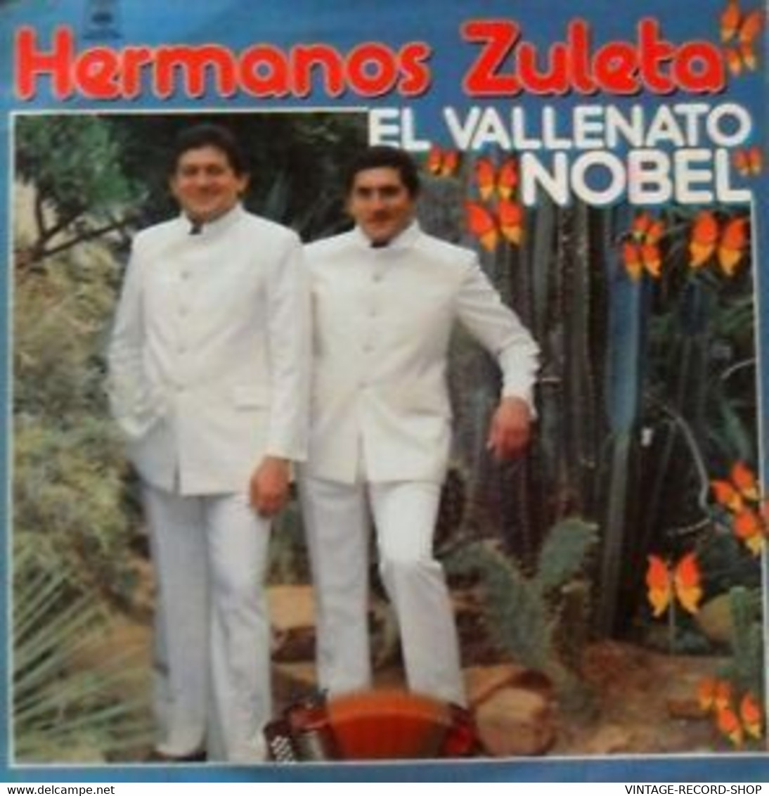 Los Hermanos Zuleta ‎– El Vallenato Nobel LATIN MUSIC - Wereldmuziek