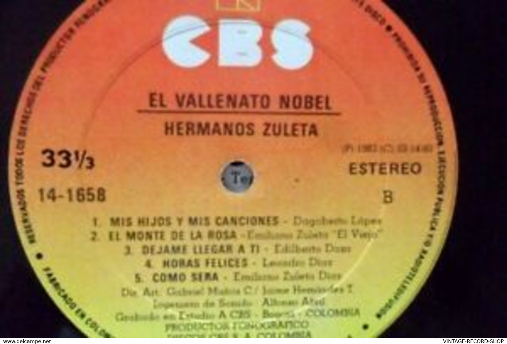 Los Hermanos Zuleta ‎– El Vallenato Nobel LATIN MUSIC