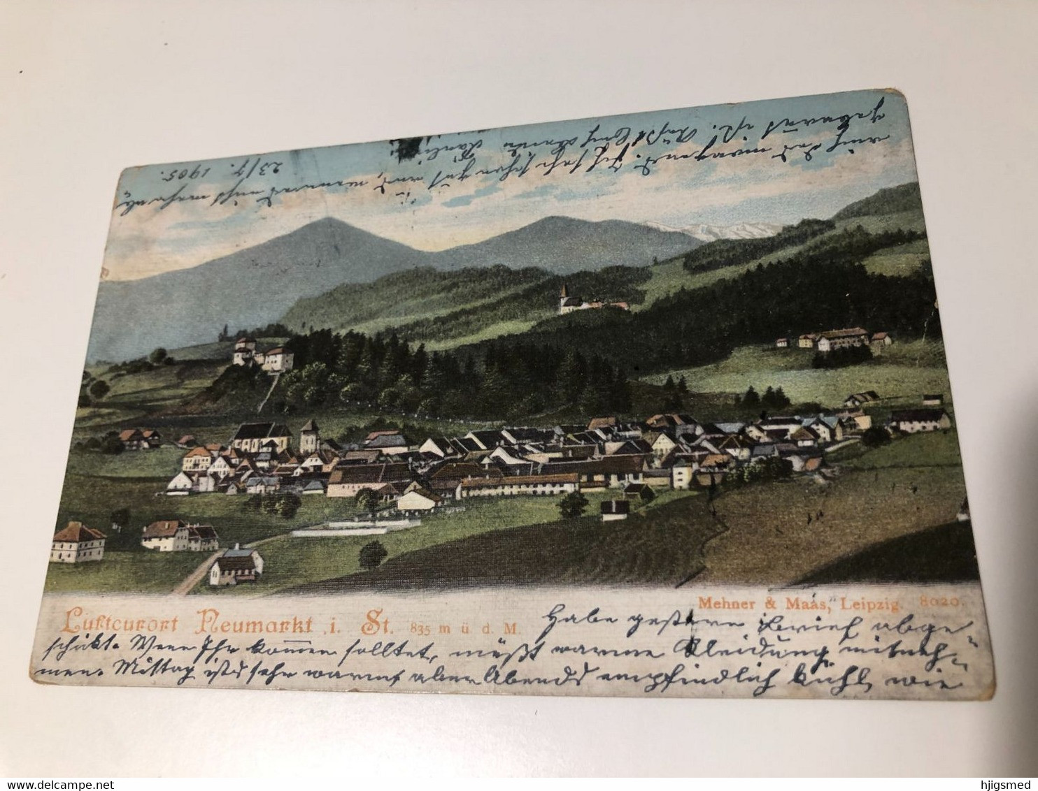 Austria Österreich Neumarkt In Der Steiermark Town View Schloss Castle Mehner Maas 15134 Post Card POSTCARD - Neumarkt