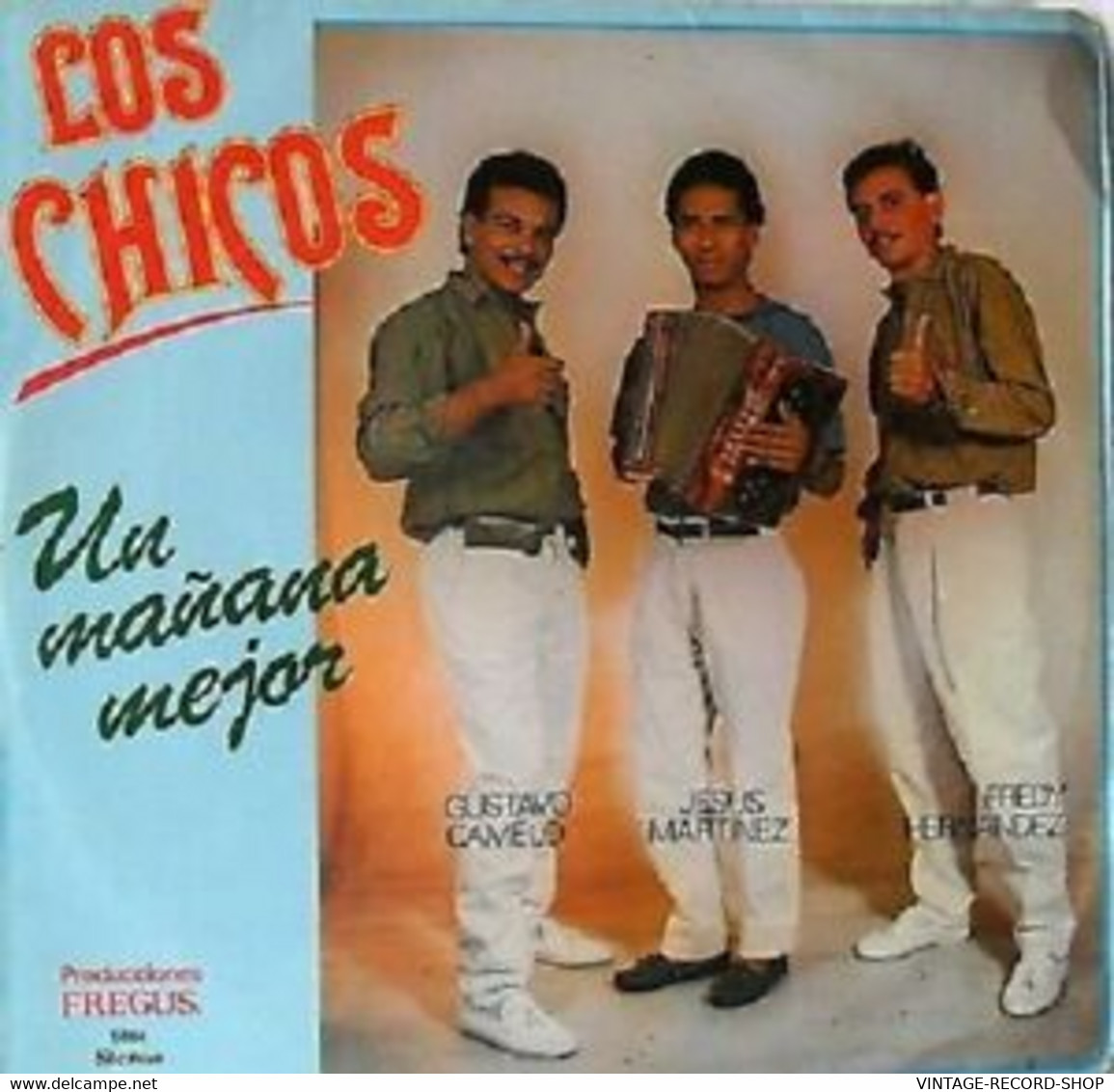 LOS CHICOS-UN MEJOR MAÑANA- PASEOS-MERENGUE-VALLENATO VICTORIA VG+LATIN MUSIC - Wereldmuziek