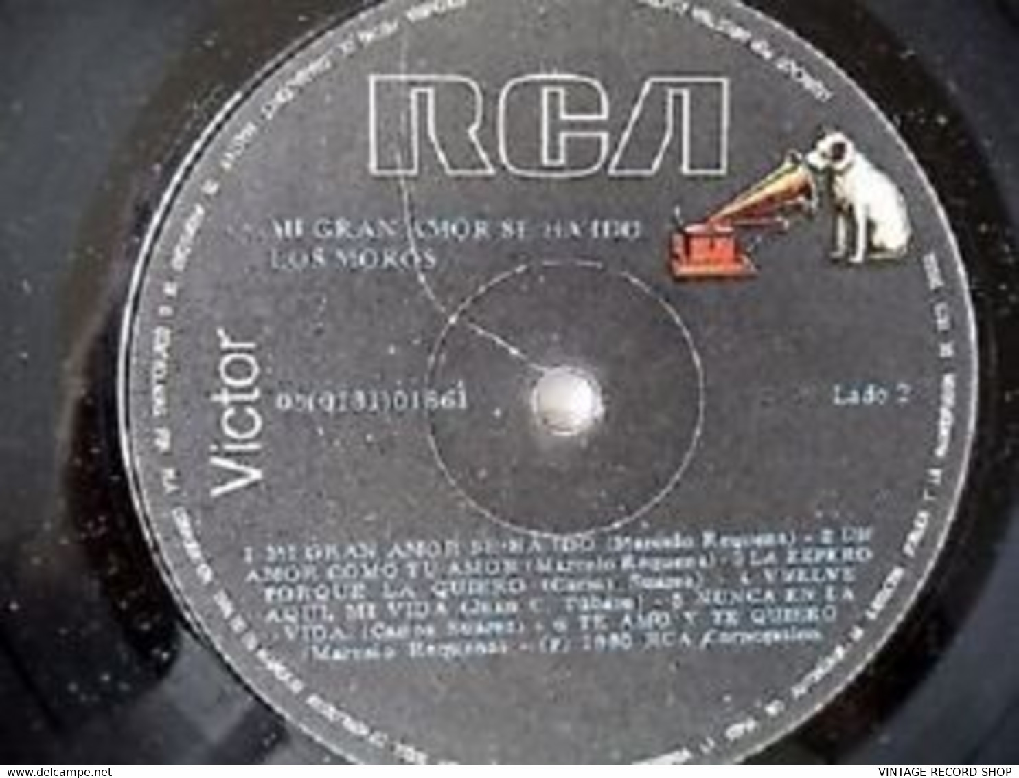 LOS MOROS-MI GRAN AMOR SE HA IDO -HOY TENGO GANAS- RCA- COLOMBIA PRESS/1981LATIN MUSIC - World Music
