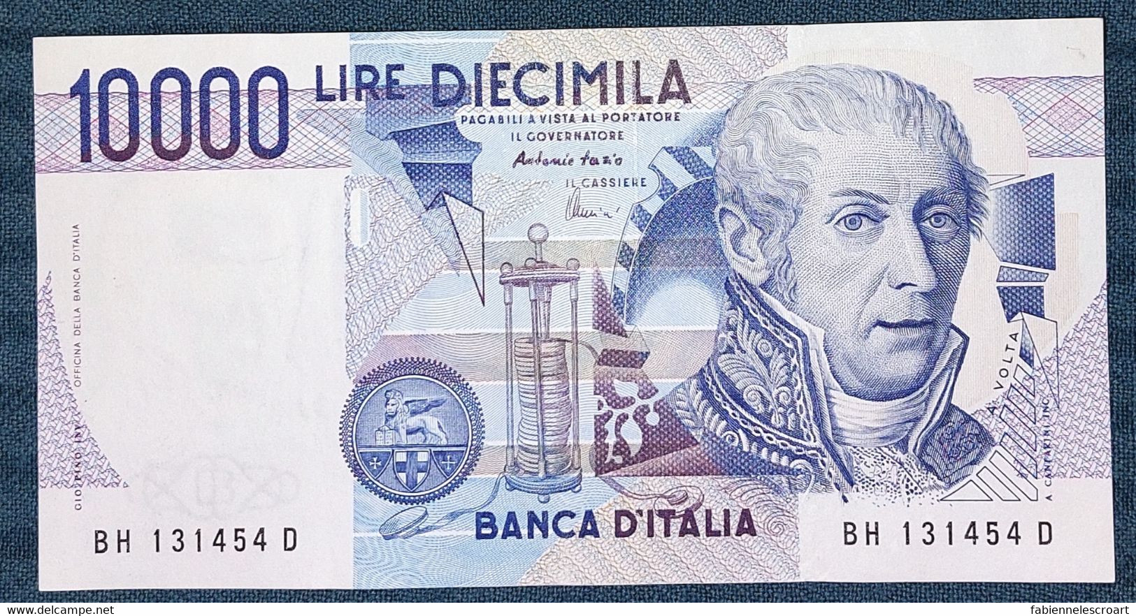 ITALY 10000 LIRE 1984 P-112c UNC - 10000 Lire