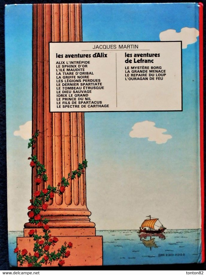 Jacques Martin - ALIX - 13 - Le Spectre De Carthage - Casterman - ( EO 1977 ) . - Alix