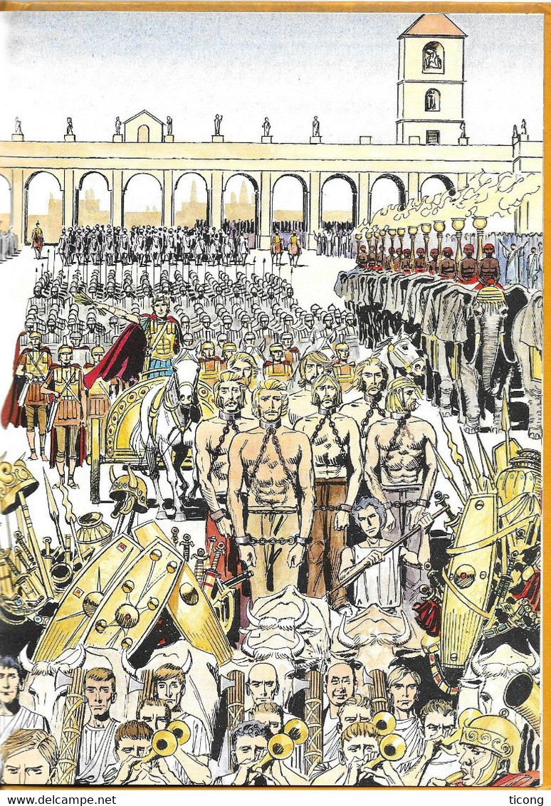 VERCINGETORIX ( HACHETTE JUNIOR 1985 ) ECRIT PAR JACQUES MARSEILLE, ILLUSTRATIONS DE PIERRE LE GUEN, VOIR  LES SCANNERS - Hachette