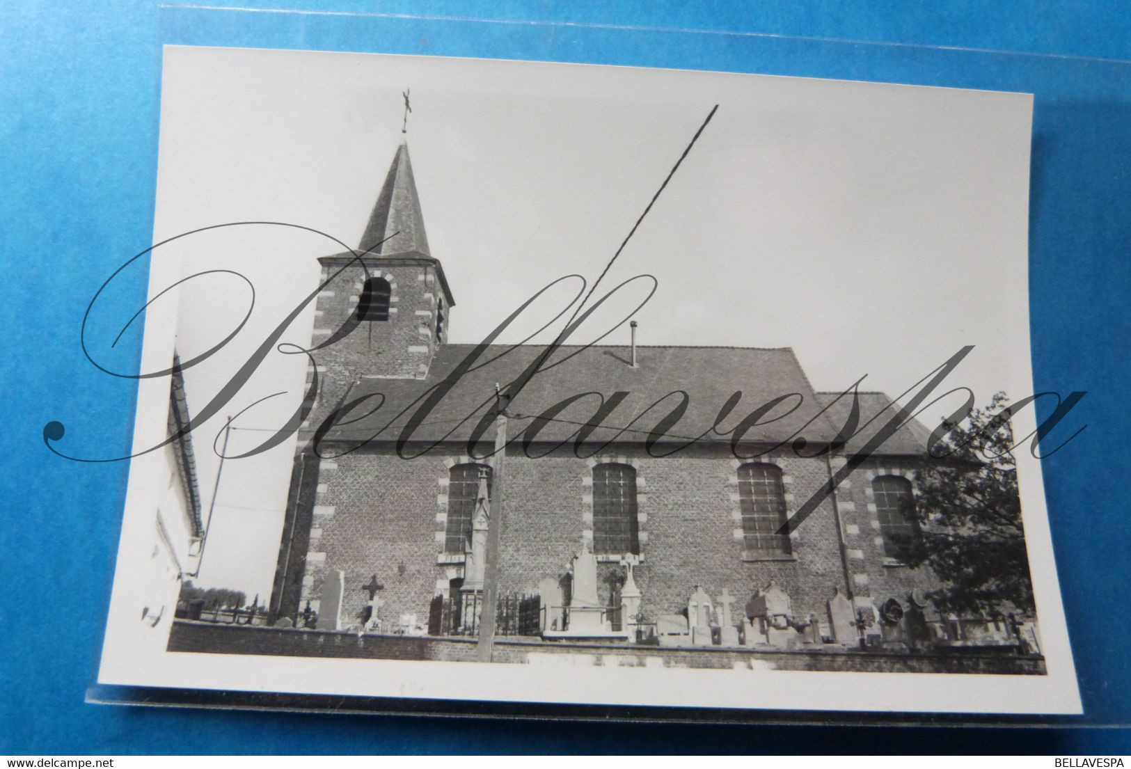 Herquegies Eglise St Anne -Frasnes-lez-Anvaing   Foto-Photo Prive Pris 23/08/1975 - Frasnes-lez-Anvaing