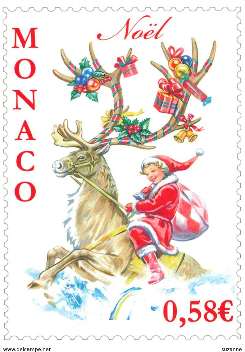 TIMBRES MONACO Sur 3 Cartes 2011 - NOEL - MONACOPHIL - Storia Postale