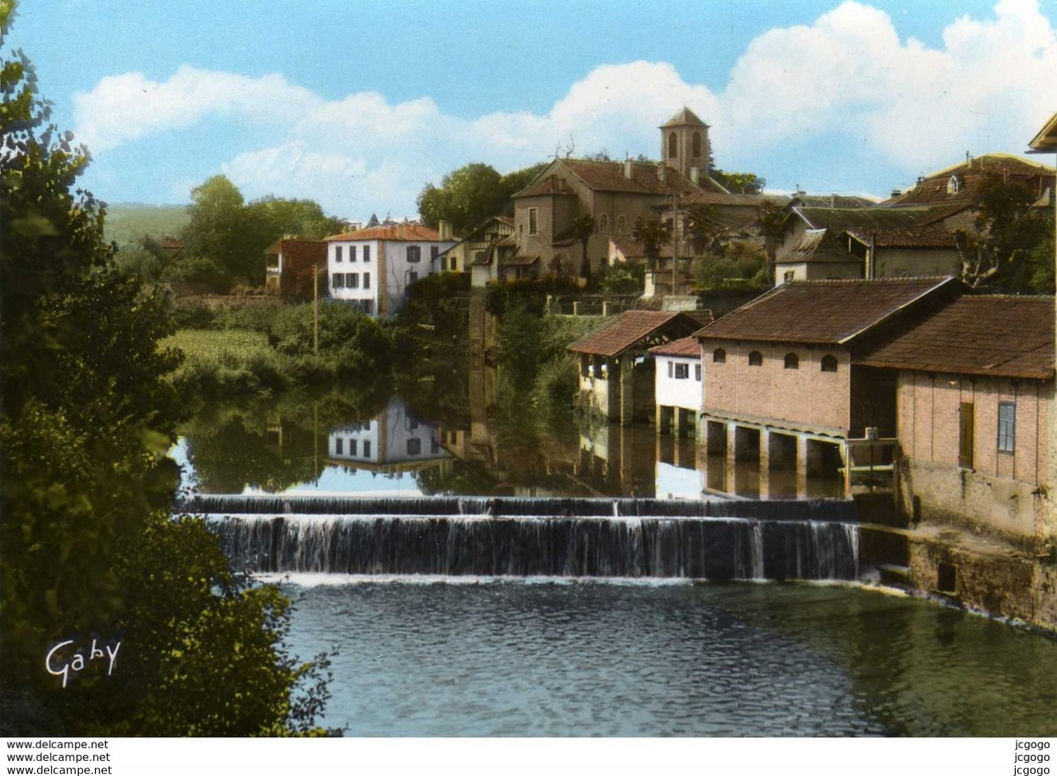 SAINT-PALAIS  Vue Générale Et La Cascade - Saint Palais