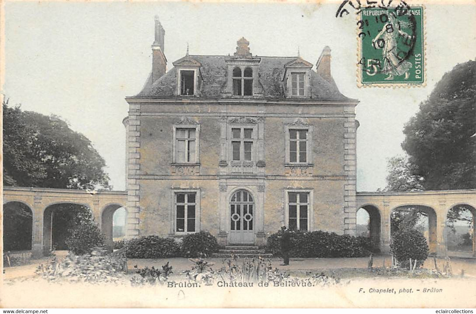 Brûlon           72        Château De Bellevue       (voir Scan) - Brulon