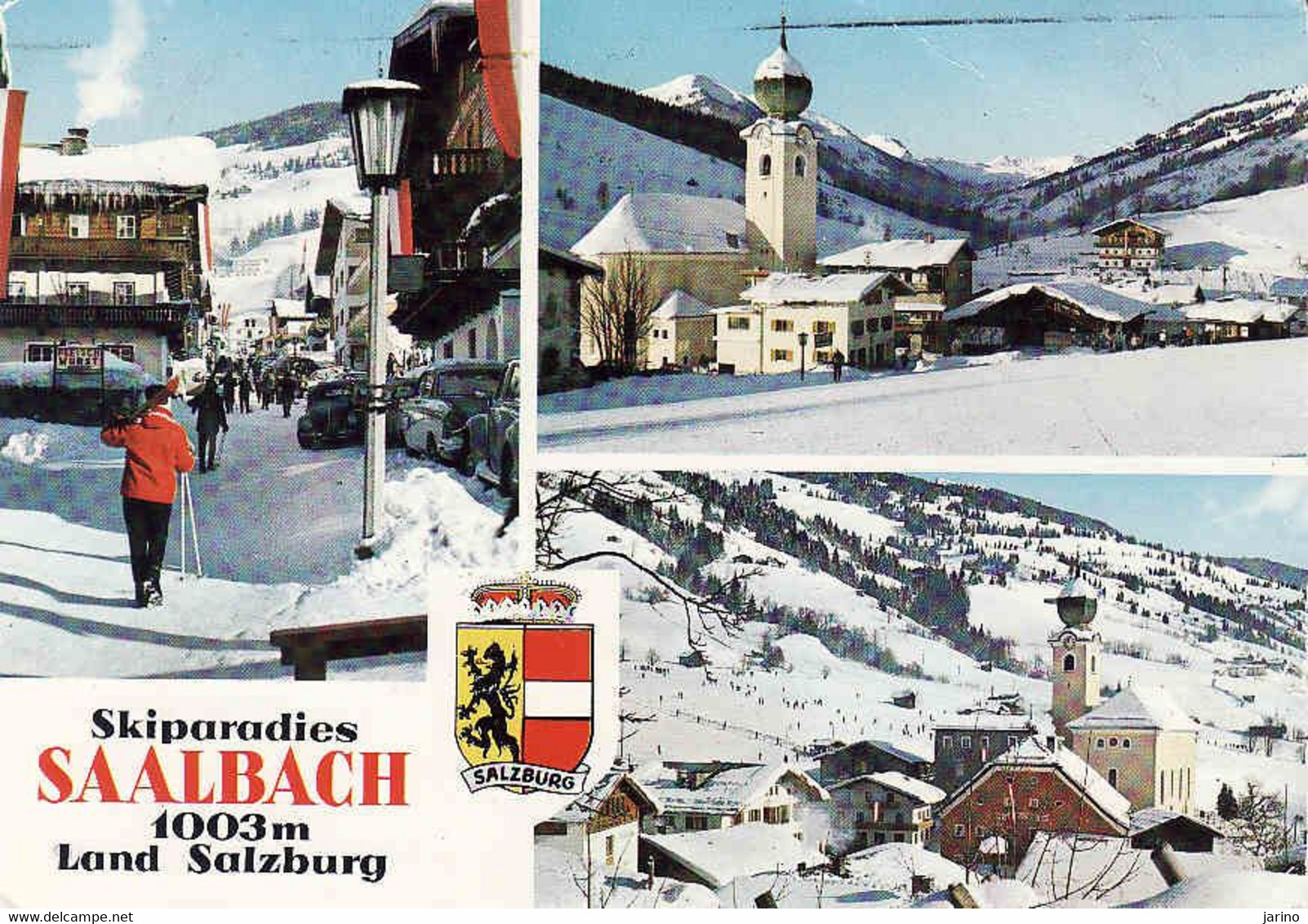 Austria, Salzburg >  Saalbach, Used 1966 - Saalbach