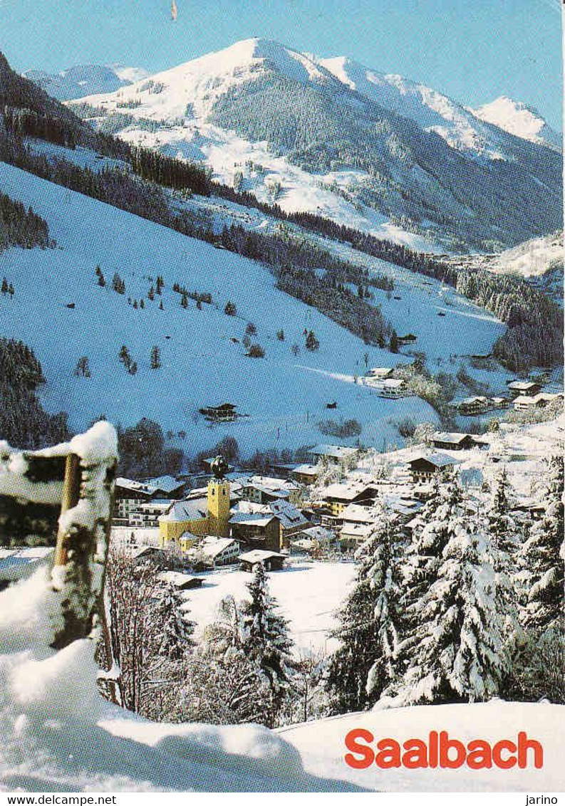 Austria, Salzburg >  Saalbach, Used 1986 - Saalbach