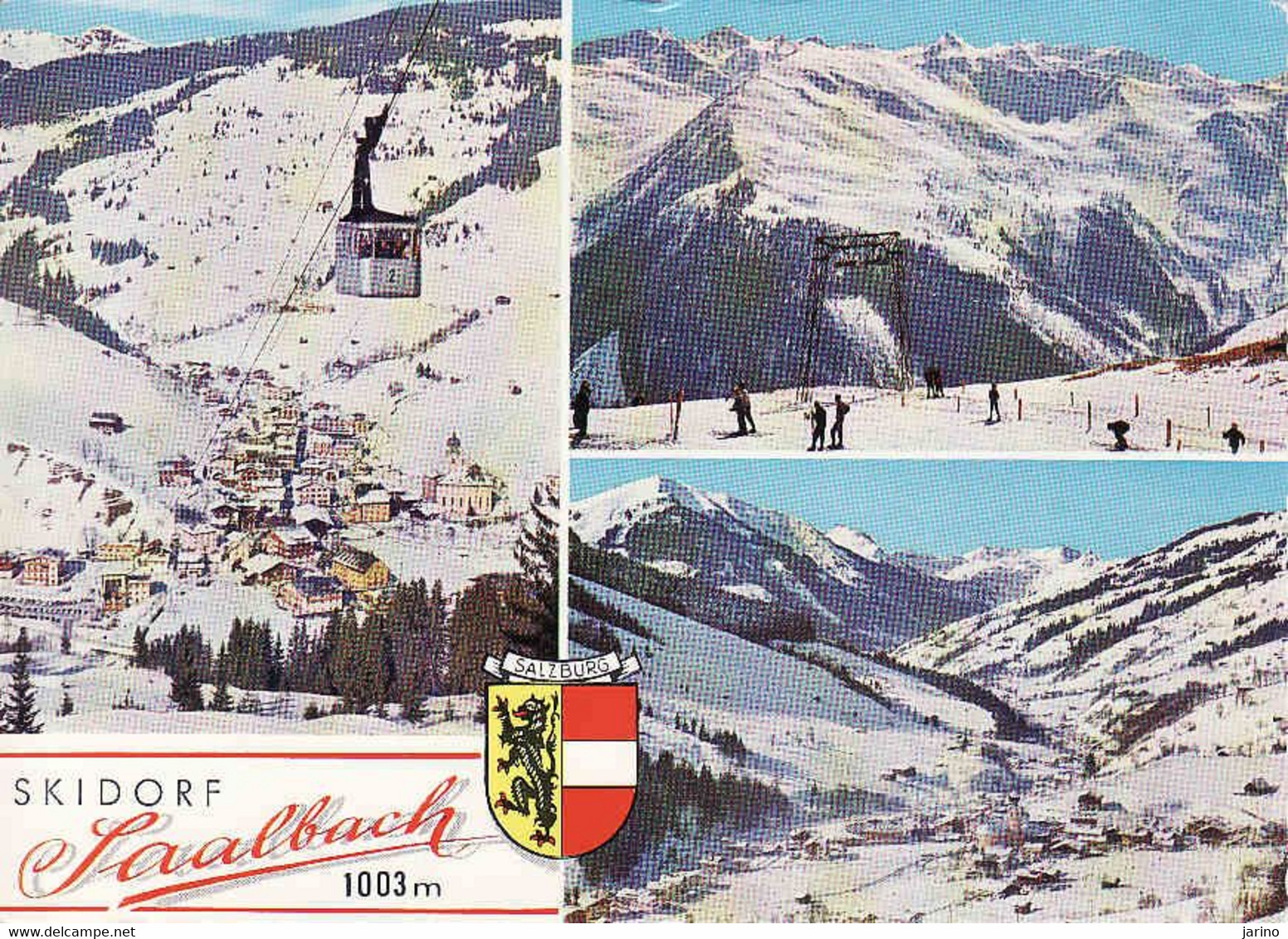 Austria, Salzburg >  Saalbach, Used 1966 - Saalbach