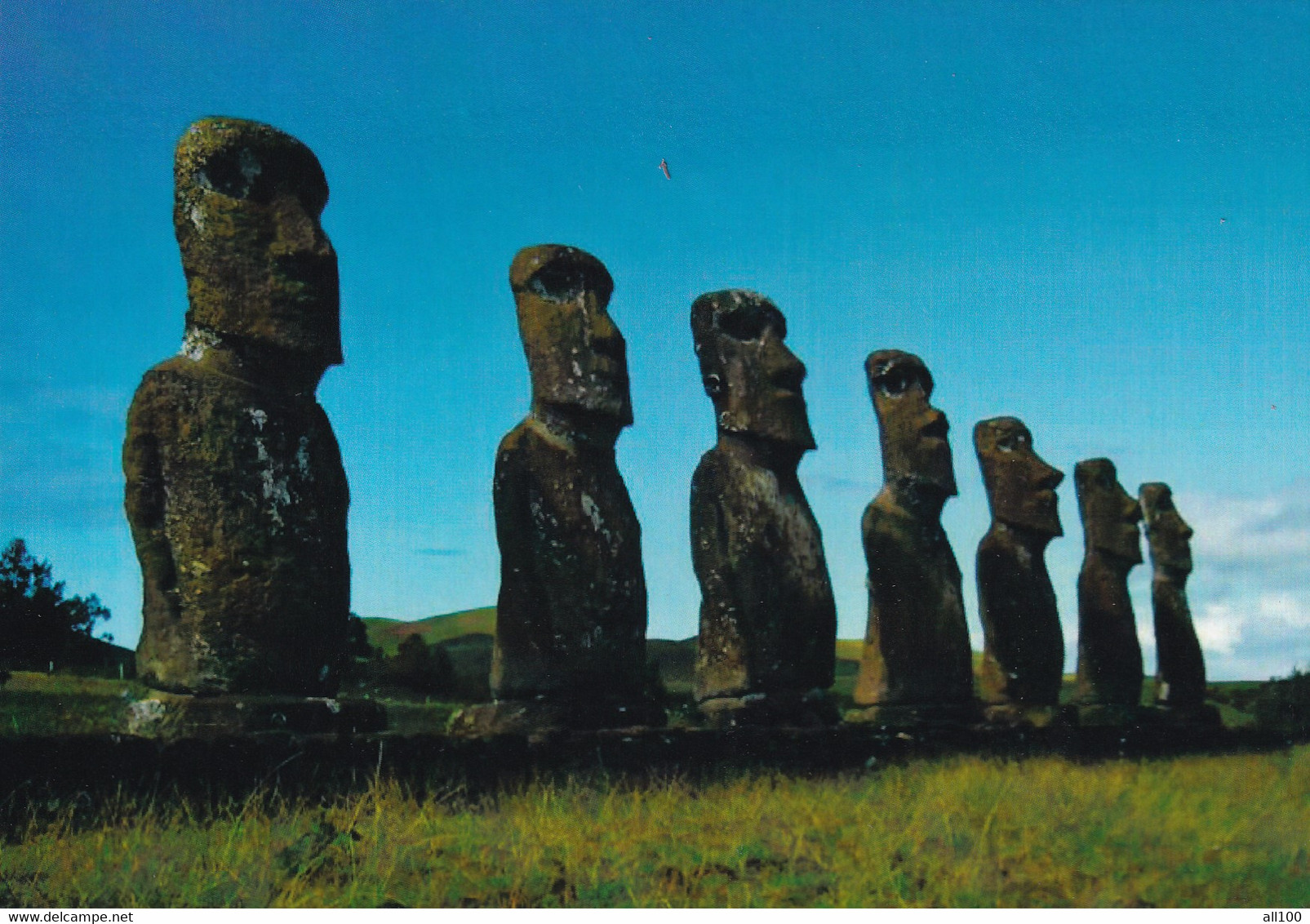 A22166 - Oceania Rapa Nui Easter Islands Prehistory Post Card Unused - Rapa Nui