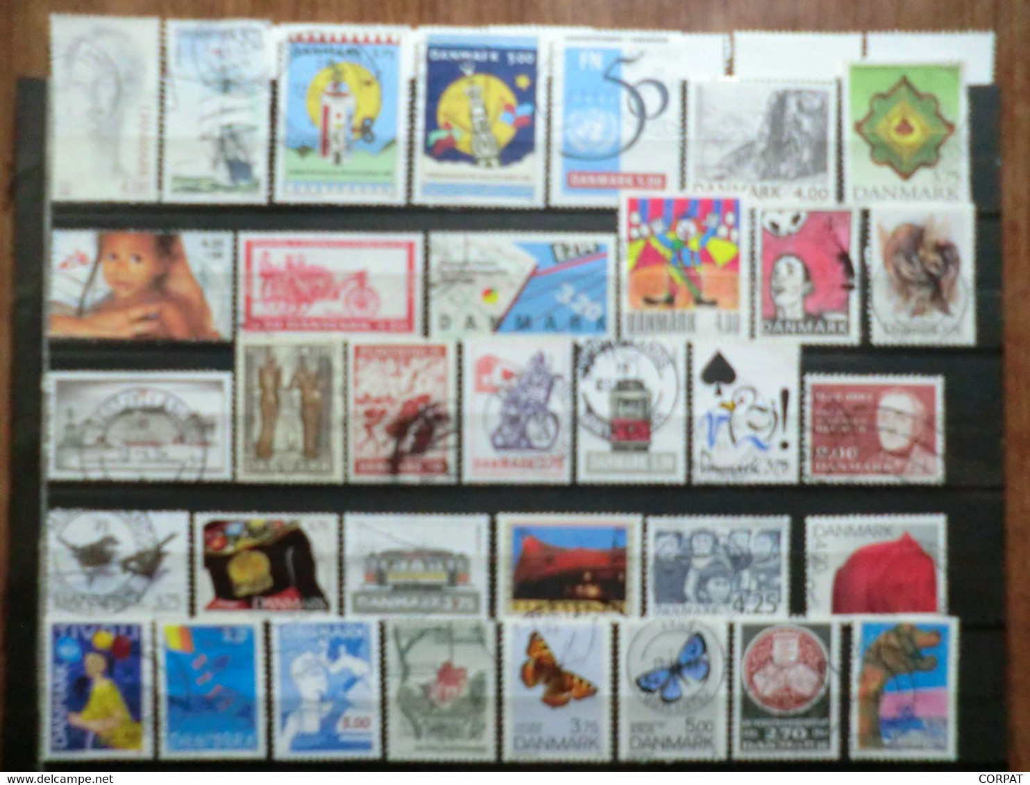 DANMARK. Used Stamps (check 2 Photos) - Collections