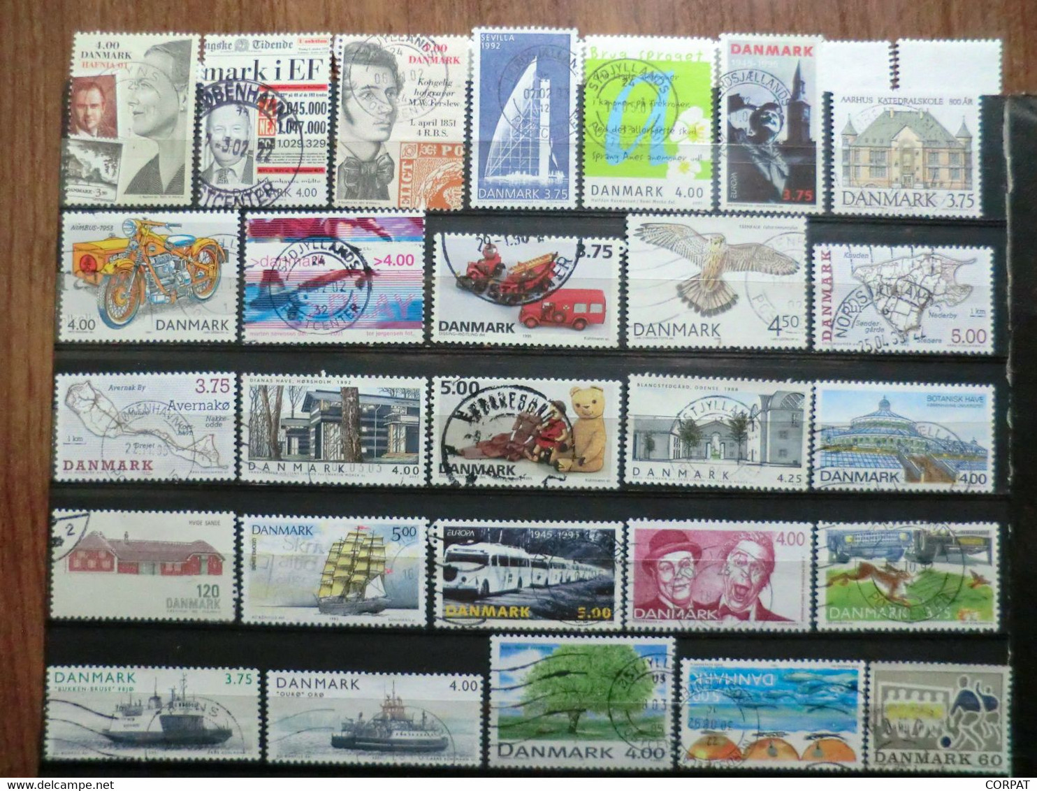 DANMARK. Used Stamps (check 2 Photos) - Collezioni