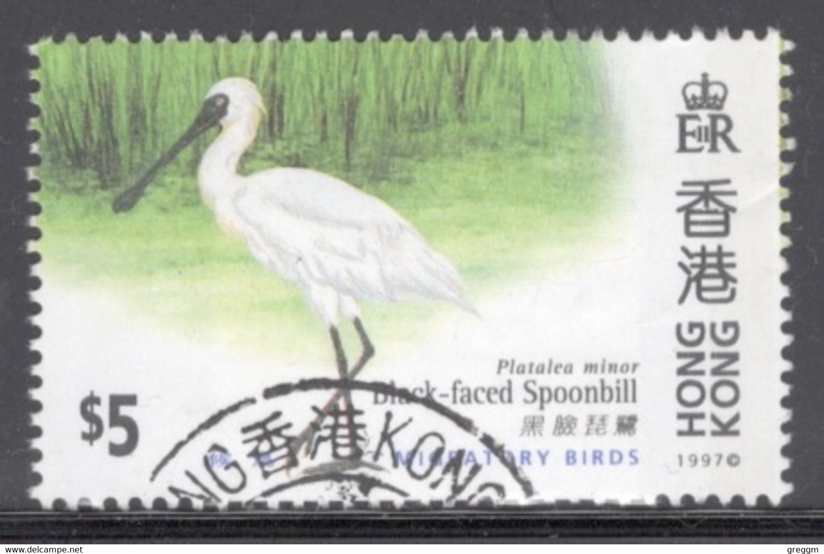 Hong Kong 1997 A Single Stamp From The Set To Celebrate Birds In Fine Used. - Usados