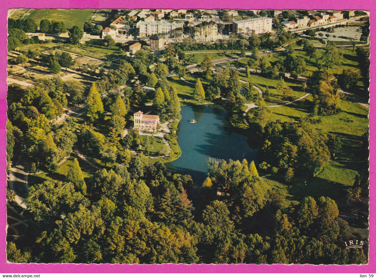 284345 / France [13] Bouches-du-Rhône - Marseille - Aerial View Vue Aérienne Parc Borely Quartier De Bonneveine PC - Parks