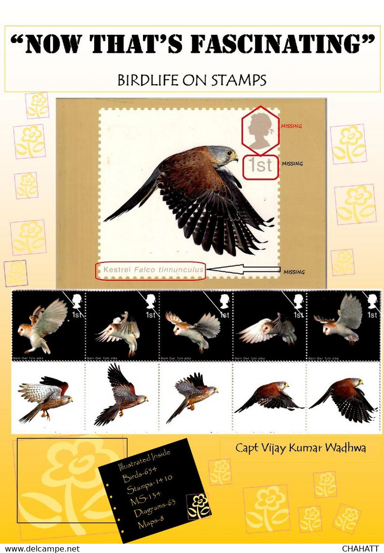 BIRDLIFE ON STAMPS- Ebook-(PDF)-DIGITAL-326 FULLY COLORED-A4-SIZE-ILLUSTRATED BOOK-ISBN-978-93-5659-173-8-EB-01 - Themengebiet Sammeln