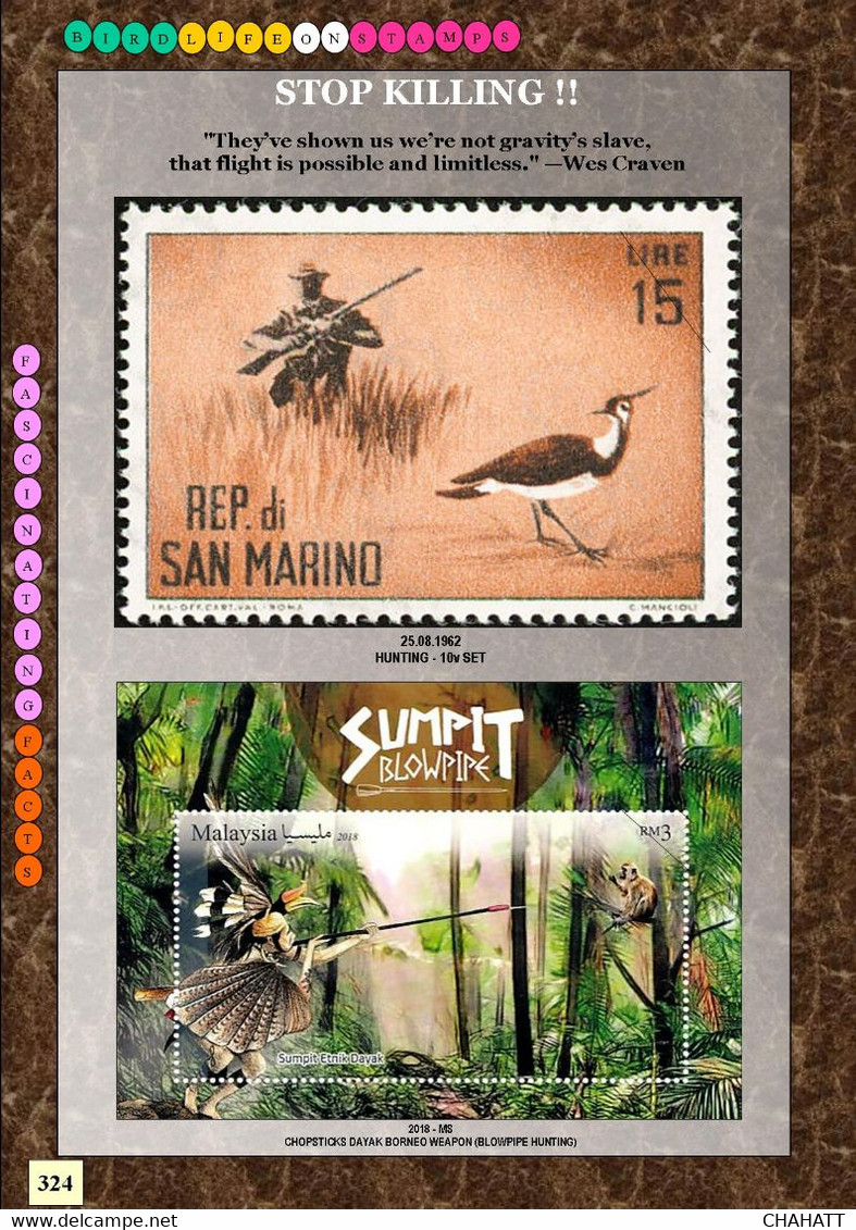 BIRDLIFE ON STAMPS- Ebook-(PDF)-DIGITAL-326 FULLY COLORED-A4-SIZE-ILLUSTRATED BOOK-ISBN-978-93-5659-173-8-EB-01