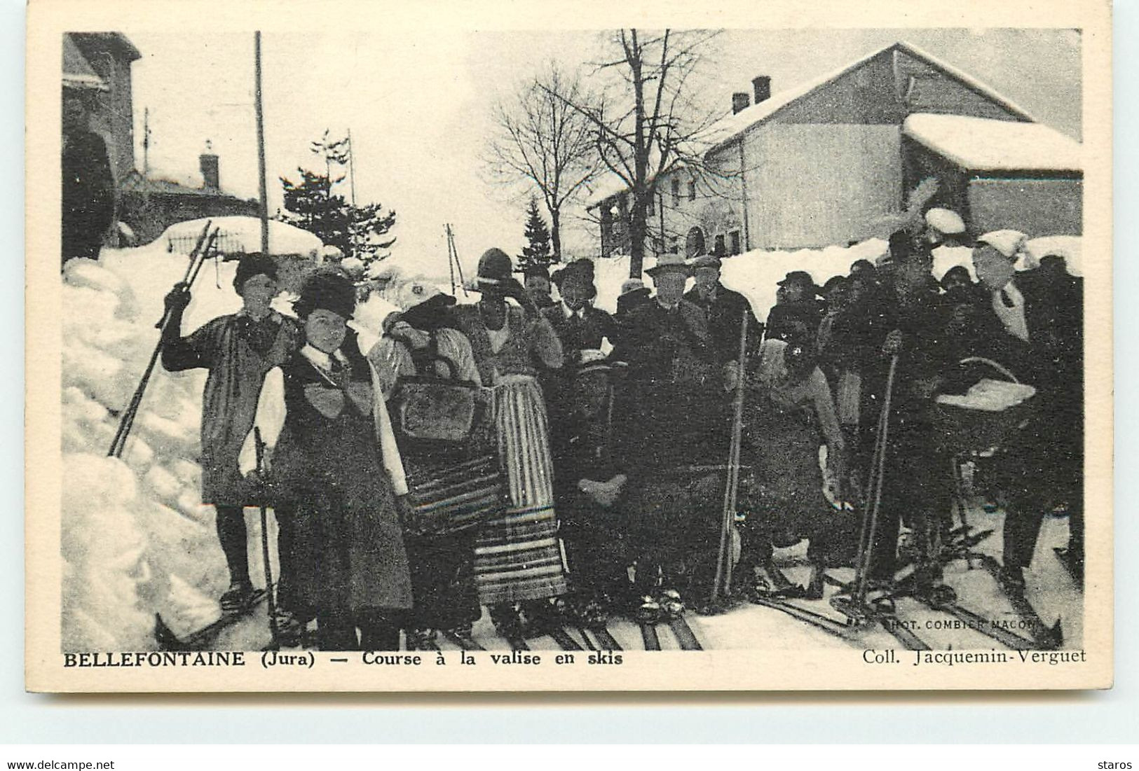 BELLEFONTAINE - Course à La Valise En Skis - Andere & Zonder Classificatie