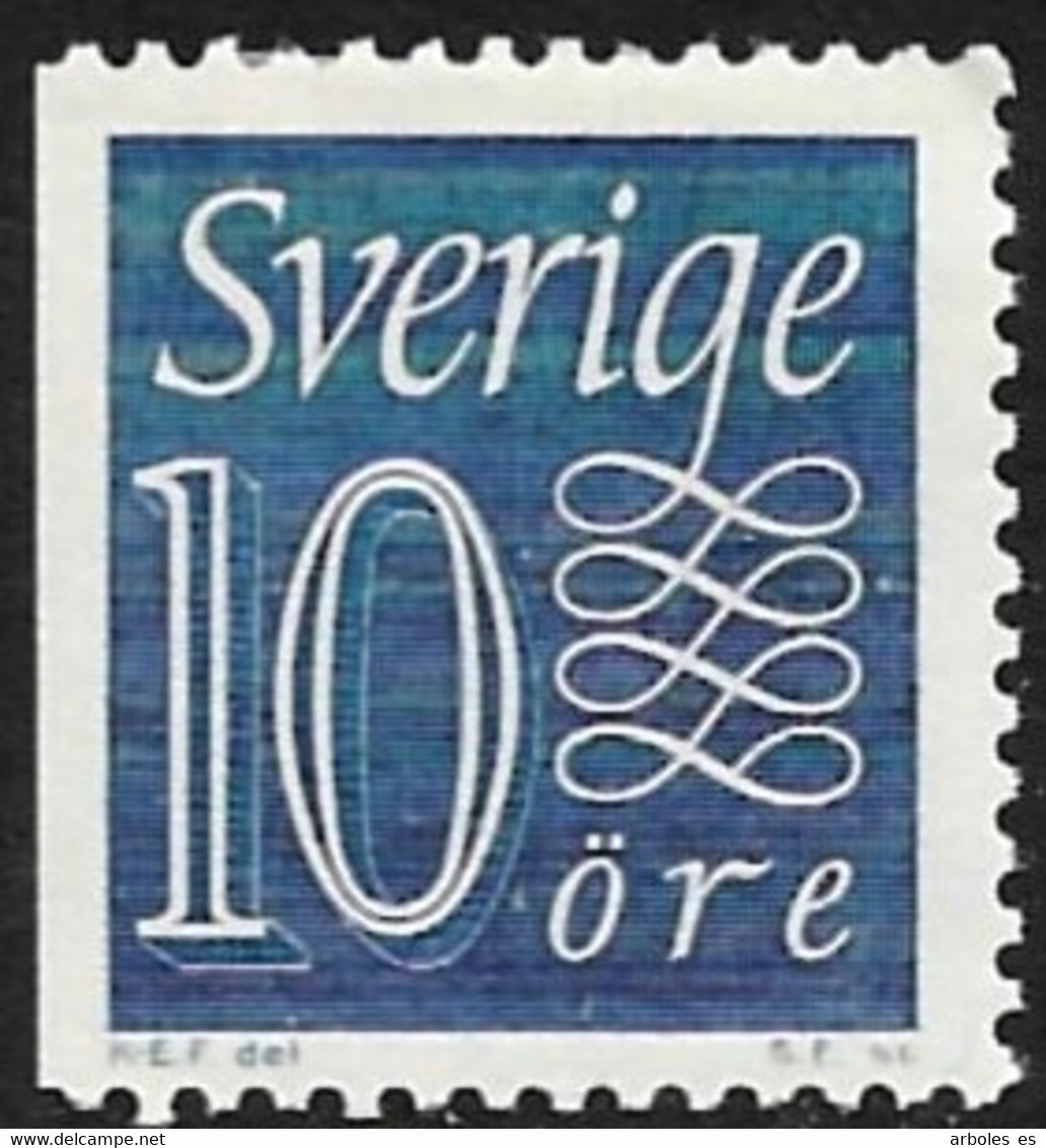 SUECIA - SERIE BASICA - AÑO 1957 - CATALOGO YVERT Nº 0417 - NUEVOS - Unused Stamps