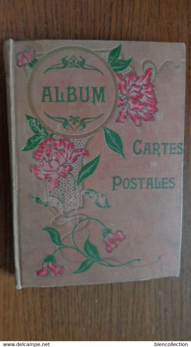 Album Pour Cartes Postales/ 25 Pages Pour 4 Cartes Et Un Calendrier 1907 Offert Par La Grande Usine à Grenoble ( Isère) - Albums, Binders & Pages