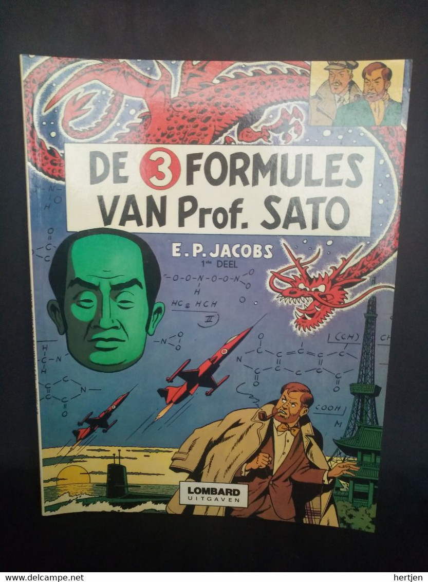 De 3 Formules Van Prof. Sato 1ste Deel - Edgar P. Jacobs - Otros & Sin Clasificación