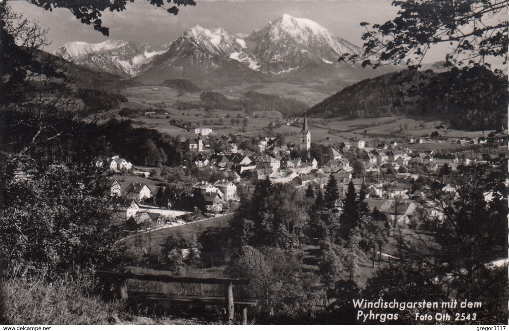 C471) WINDISCHGARSTEN Mit Dem Pyhrgas - Kirche Häuser ALT ! - Windischgarsten