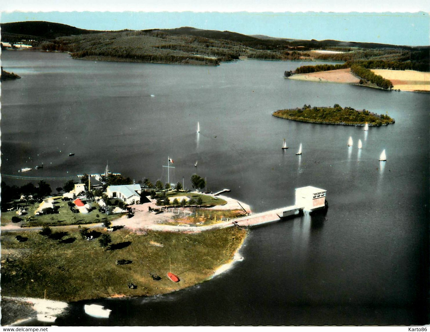 Royère * La Base Du Touring Club * Barrage De Vassivière - Royere