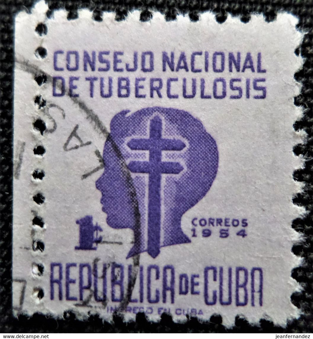 Timbre De Cuba 1954   Y&T N° 20 - Beneficenza