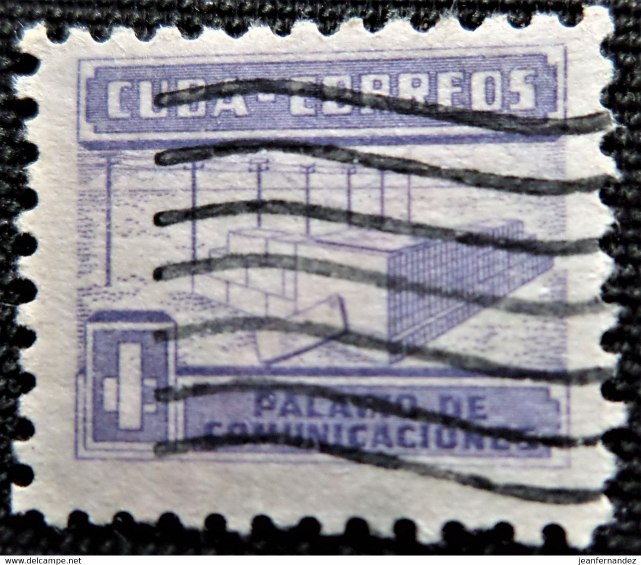 Timbre De Cuba 1951 Surtaxe Obligatoire Y&T N° 345 - Usados