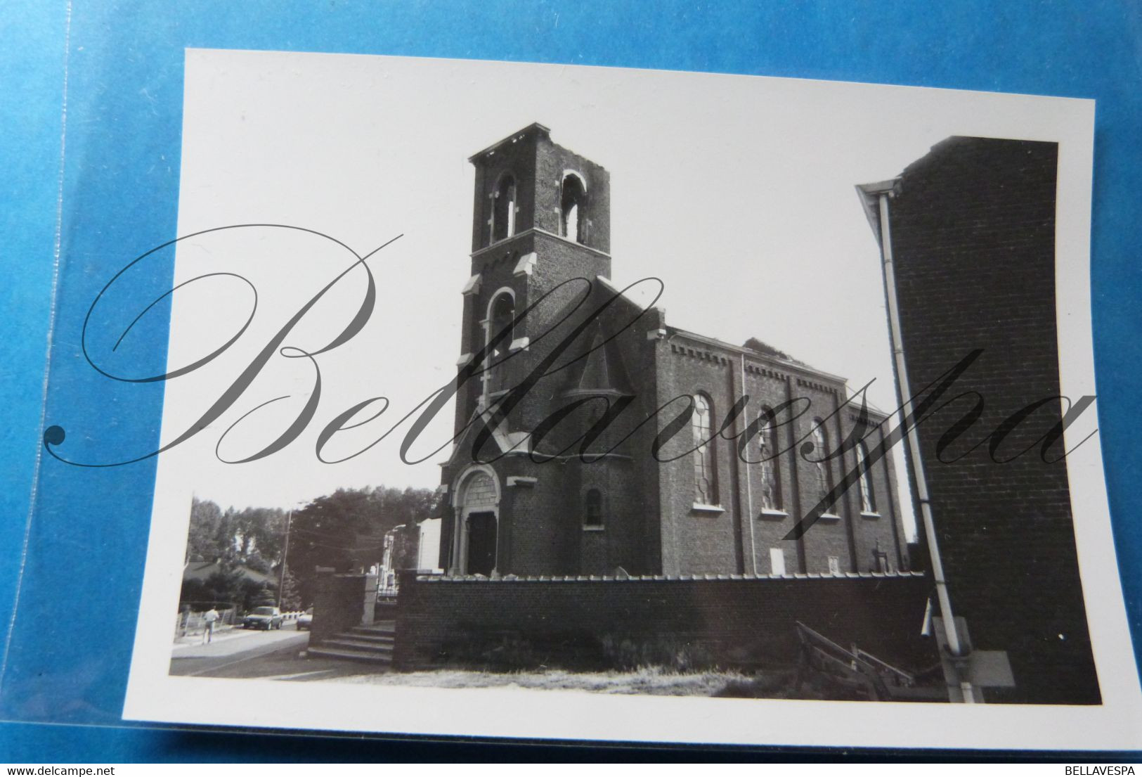 Eglise Saint-Laurent à Rosoux-Crenwick Eglise Brule? Foto-Photo Prive, - Berloz