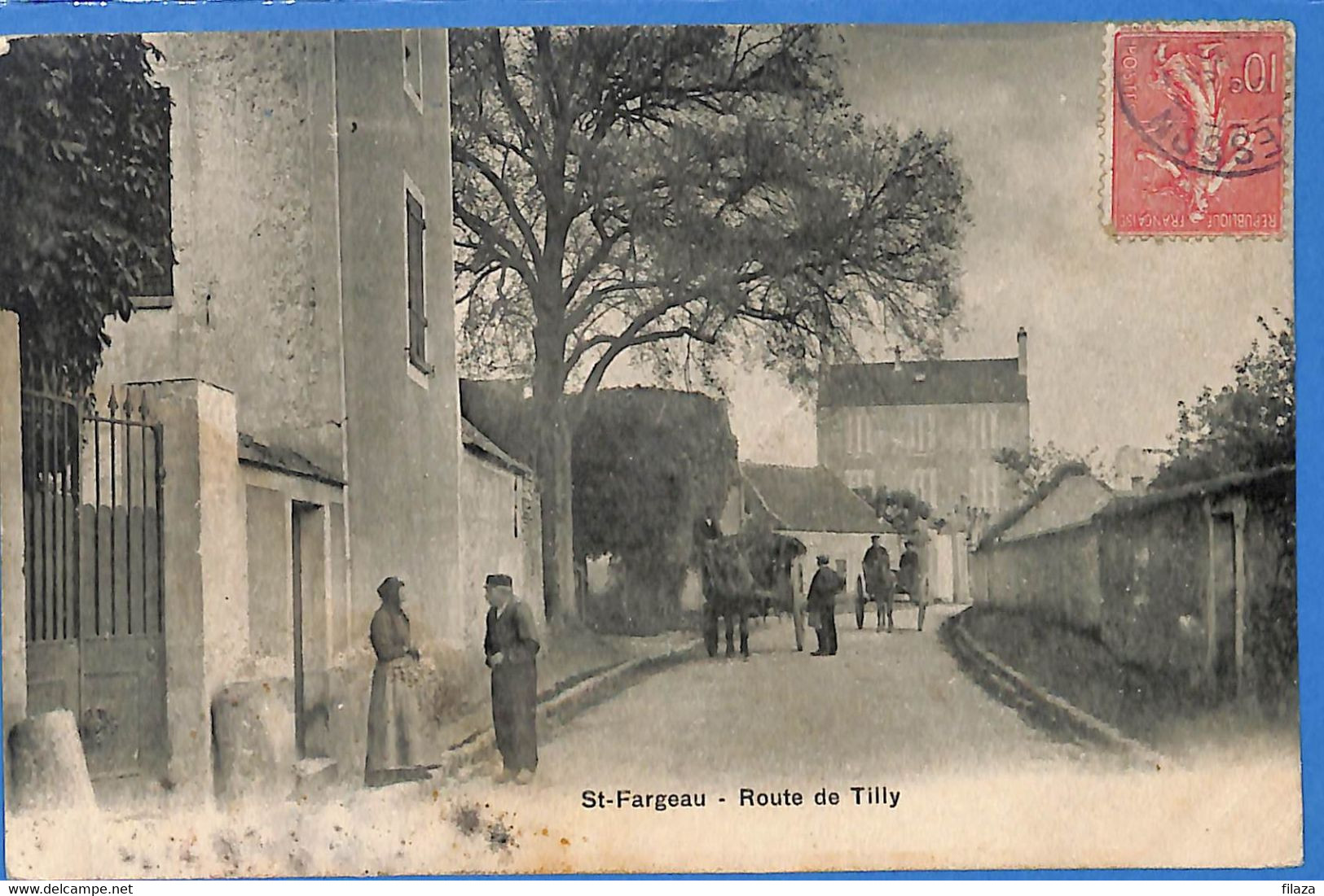 77 - Seine Et Marne - Saint Fargeau Ponthierry - Route De Tilly (N11331) - Saint Fargeau Ponthierry