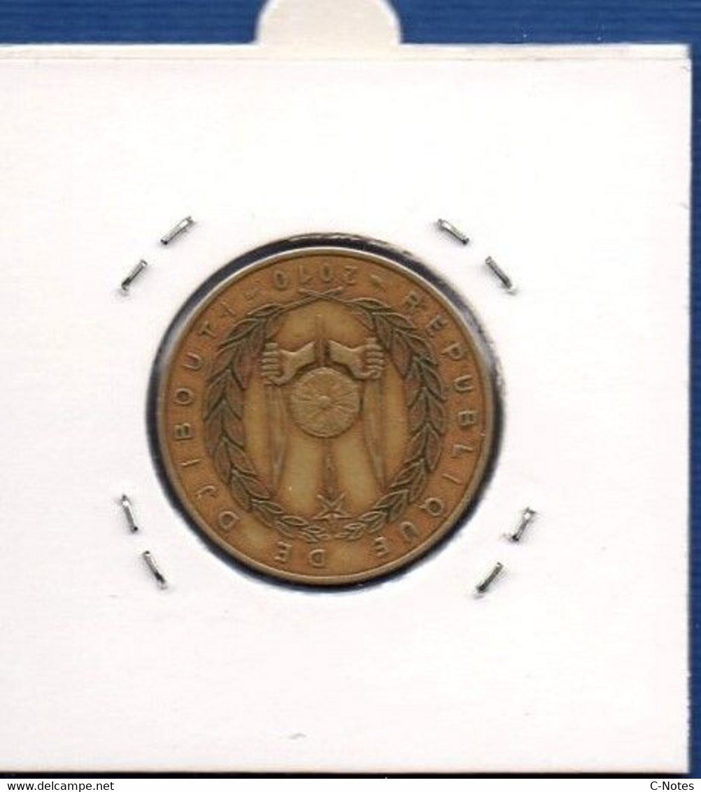 DJIBOUTI - 20 Francs 2010 -  See Photos -  Km 24 - Dschibuti