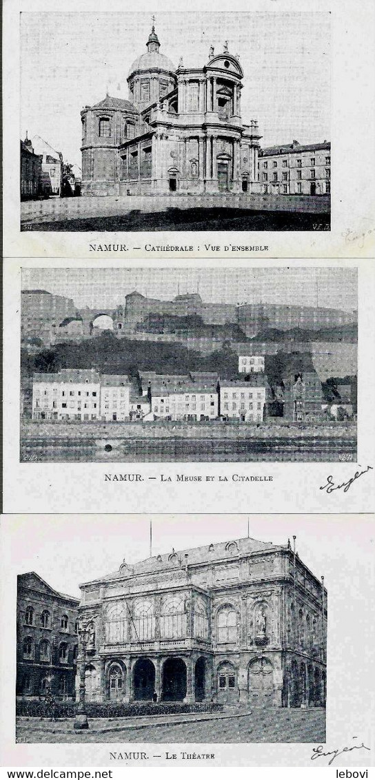 NAMUR – Lot De 3 CP – Ed. VED - Hastière