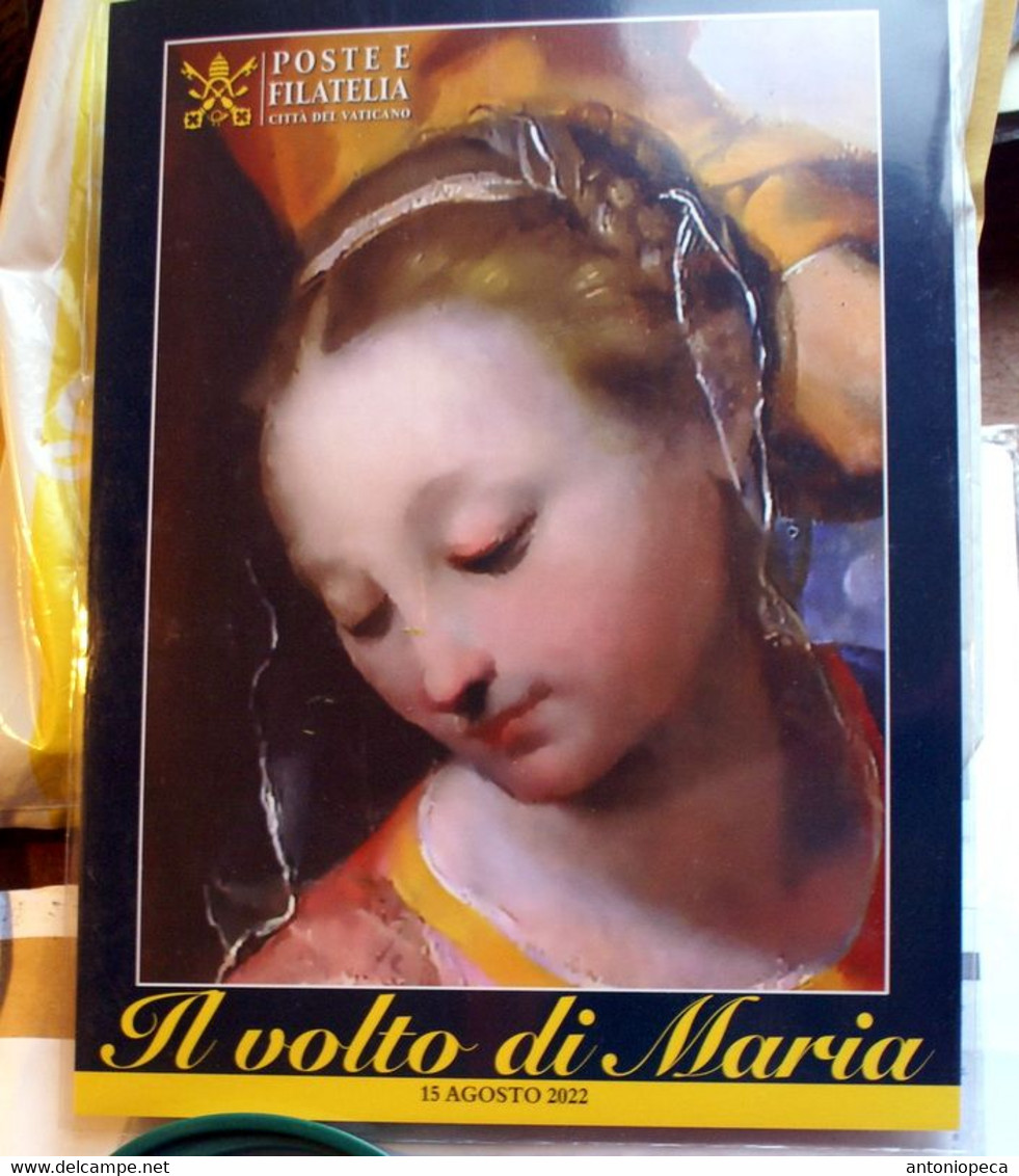 VATICAN 2022, FOLDER "IL VOLTO DI MARIA", NEW EDITION - Unused Stamps