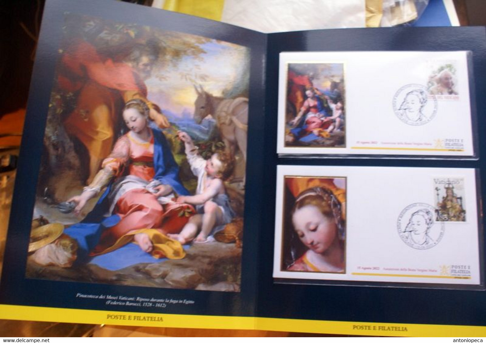 VATICAN 2022, FOLDER "IL VOLTO DI MARIA", NEW EDITION - Unused Stamps